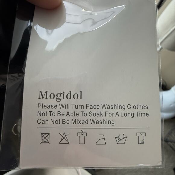 Mogidol Italian Summer Tie Neck Sleeveless Dress Black Satin size Medium NEW - Picture 13 of 15